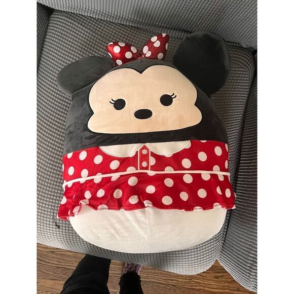 Squishmallows Disney 14-Inch Hollywood Minnie Mouse Plush - Add to Your Squad, - Picture 9 of 9